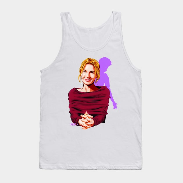 Renee Zellweger - An illustration by Paul Cemmick Tank Top by PLAYDIGITAL2020